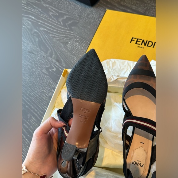 Fendi colibri slingback - Picture 5 of 5